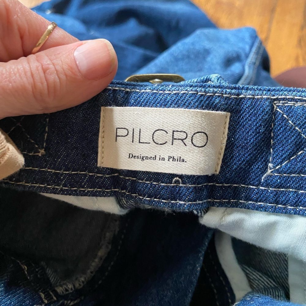 Anthropologie Pilcro Curve High-Rise Tapered Barrel Jeans size 26 - Picture 6 of 14